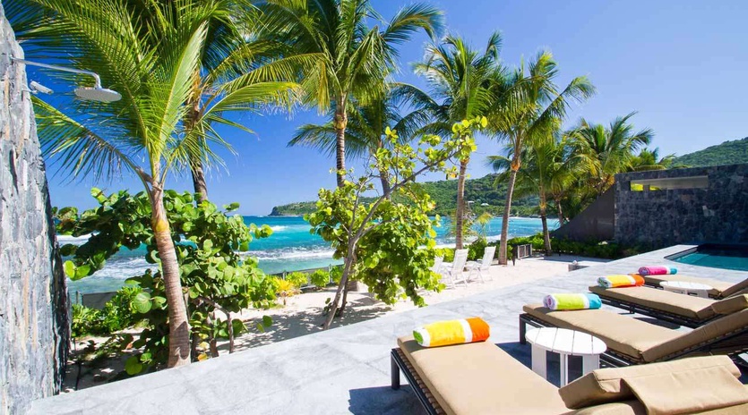 The view from WV BAS, Lorient Beach, St. Barthelemy