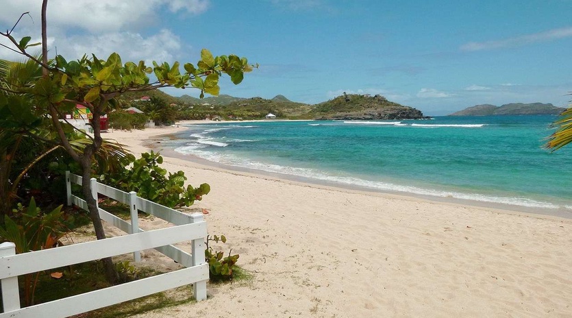 Beach at WV SAJ, Lorient Beach, St. Barthelemy