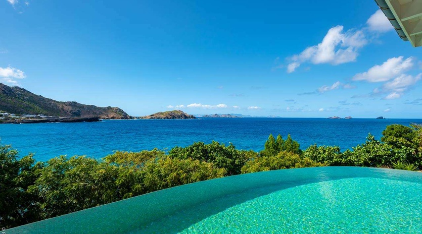 Villa Pool at WV TCK, Flamands Beach, St. Barthelemy