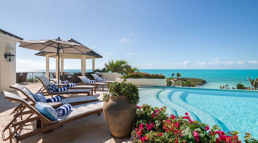 Villa Pool at TC EMA, Turtle Tail, Turks & Caicos