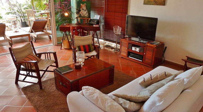 Living Room at WV PUL, Gustavia, St. Barthelemy