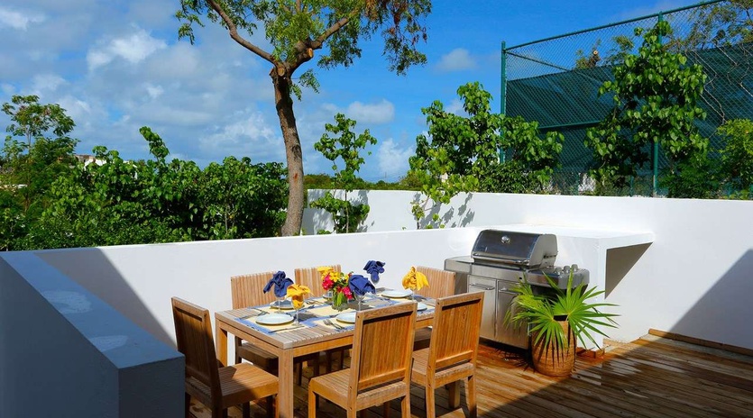 Deck at AXA ZEN, Sandy Hill, Anguilla