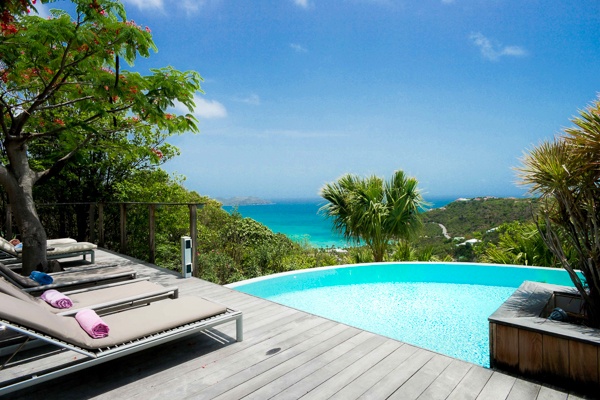Villa Pool at WV REL, St. Jean, St. Barthelemy
