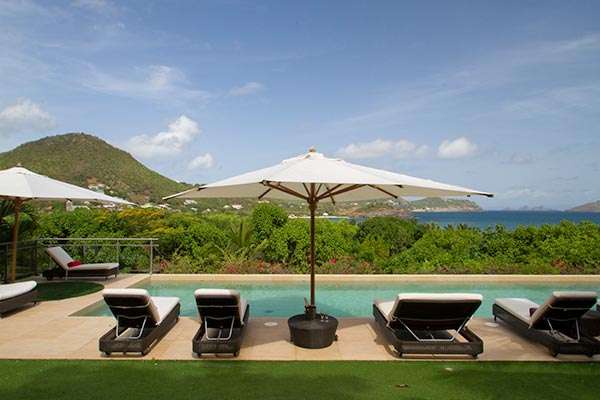 Villa Pool at WV CML, Camaruche, St. Barthelemy