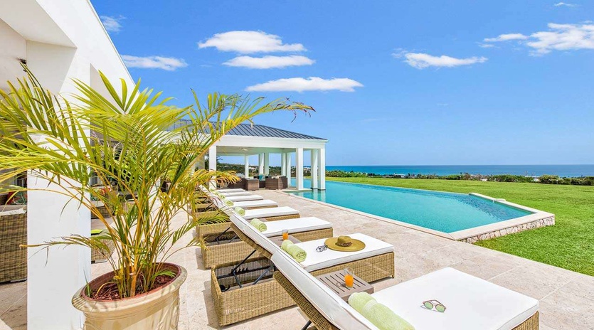 Patio at SXM AMB, Hillside/Terres Basses, St. Martin