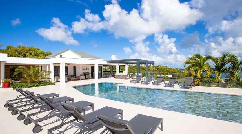 Villa Pool at SXM LAS, Hillside/Terres Basses, St. Martin