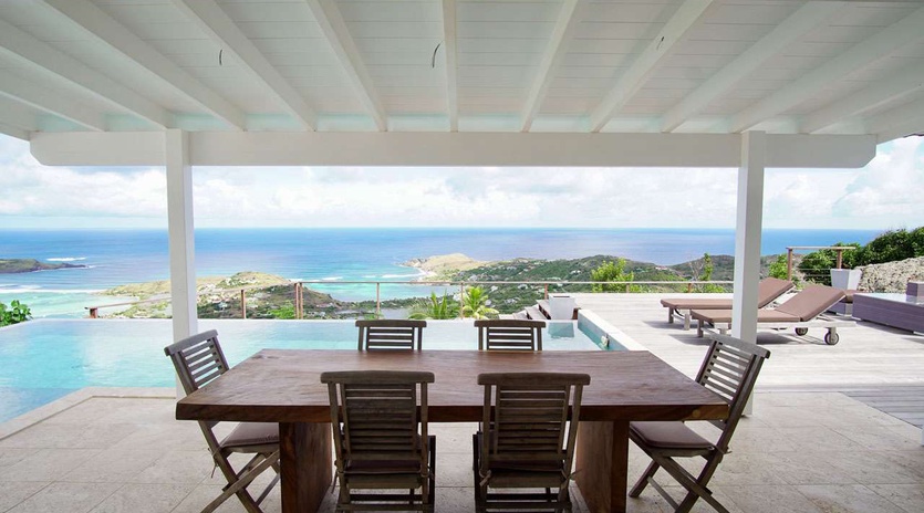 Veranda at WV TED, Vitet, St. Barthelemy