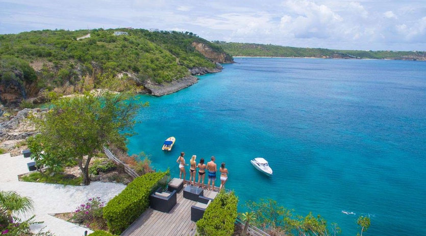 Aerial photo of ANI EST, Little Bay, Anguilla