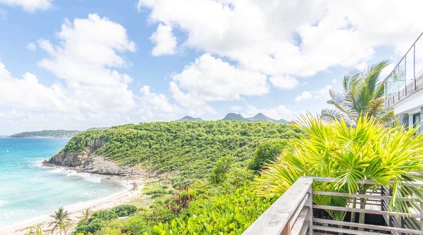 The view from WV FLY, Anse des Cayes, St. Barthelemy
