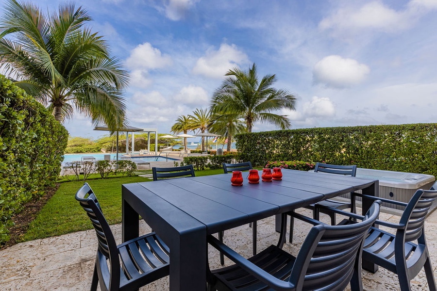 Featured Property 2BSGF-Azure112 - Relax at the Jacuzzi or ride to the sea from here