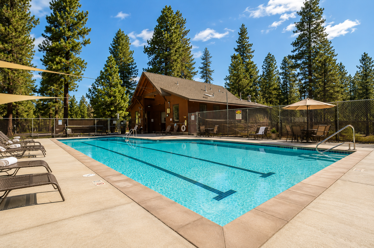 Common space for some great pool time(seasonal)