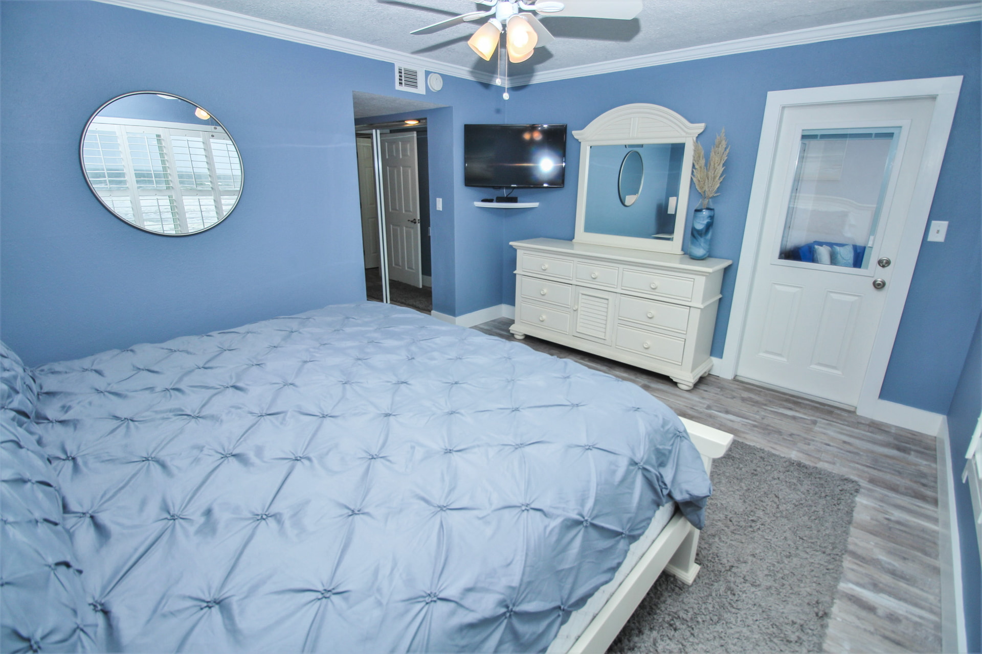 TV and dresser