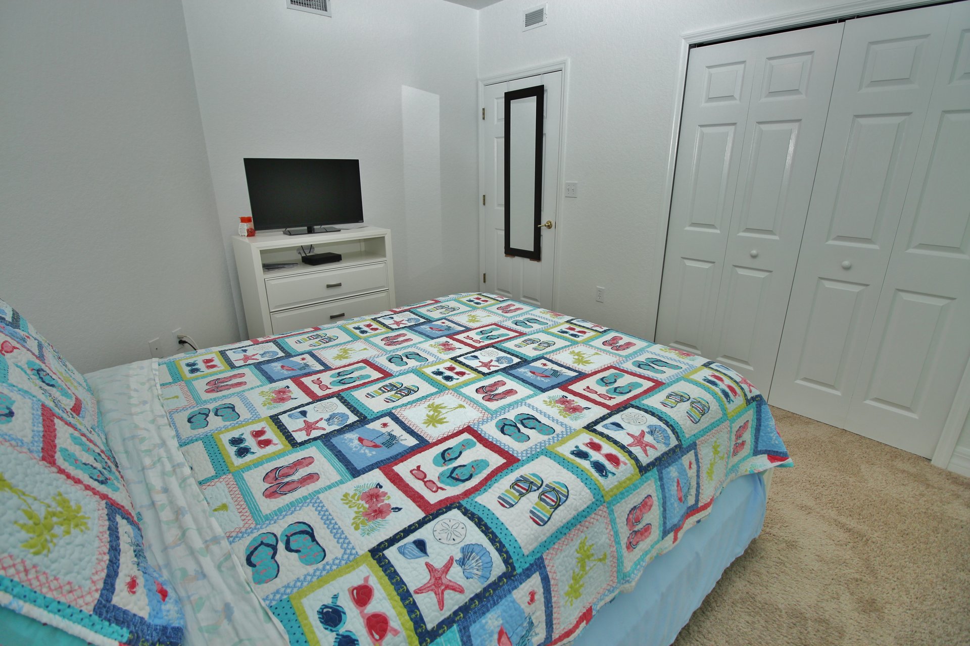 TV in second bedroom