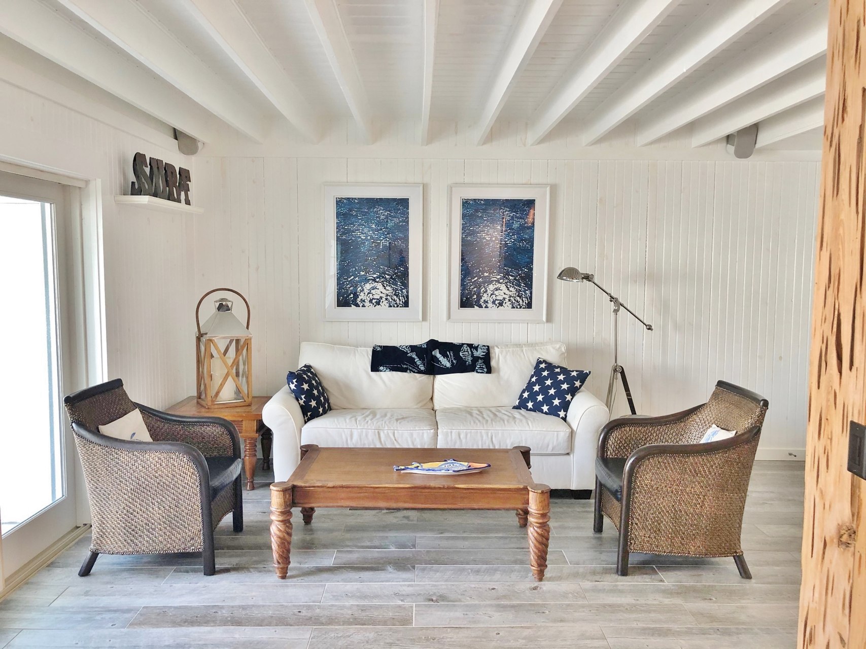 Coastal Chic Living Room