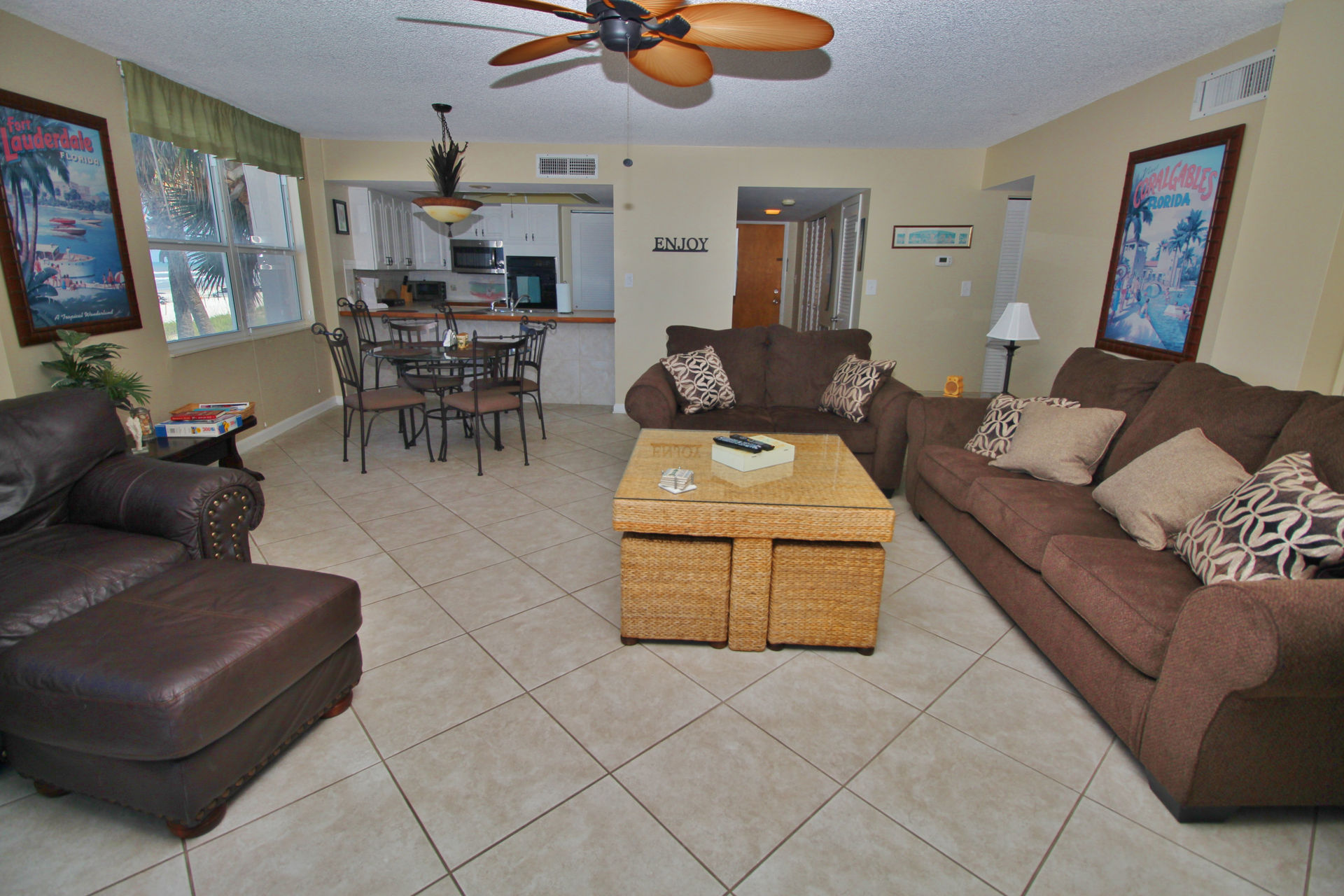 Open-Concept Living & Dining Room