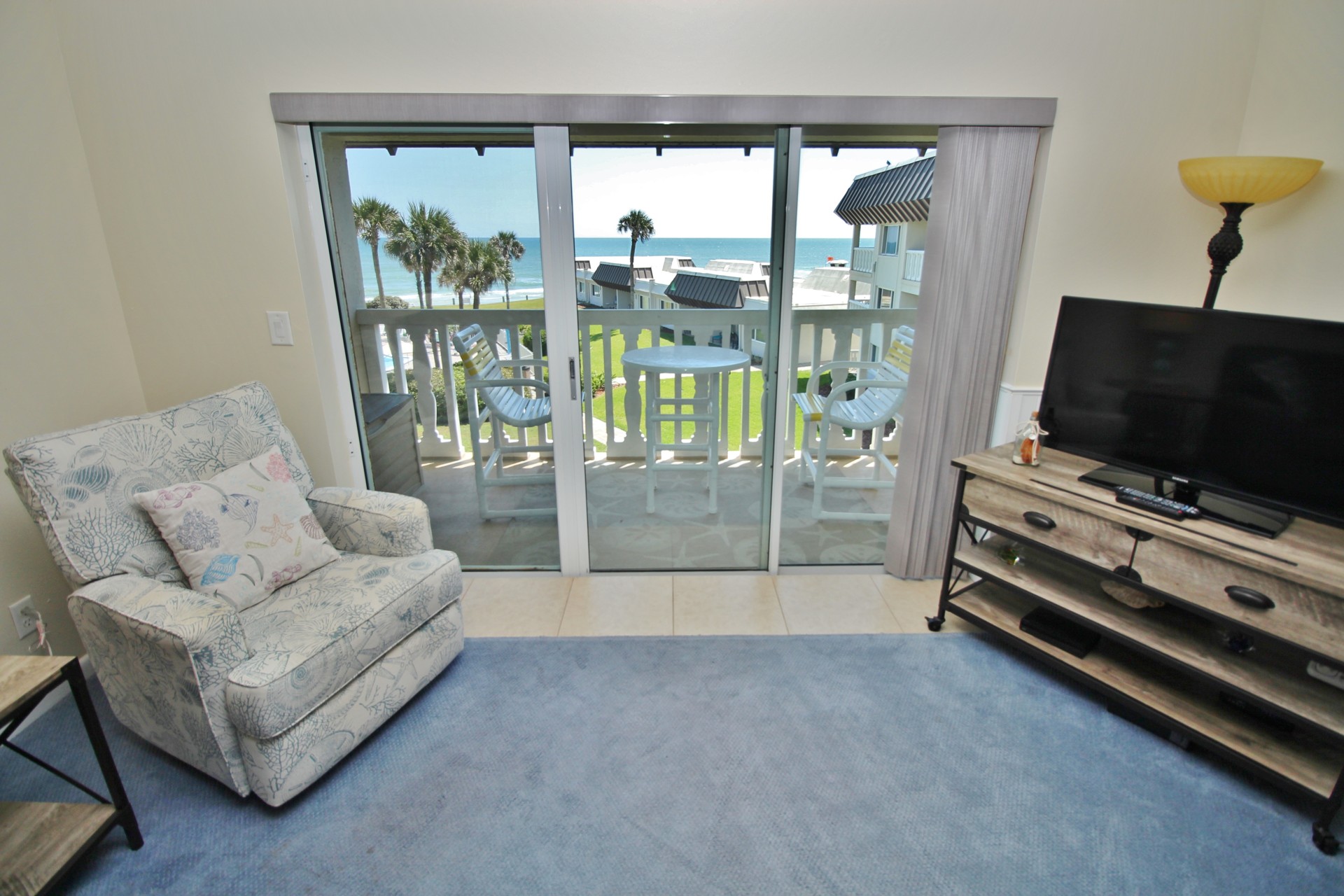 Incredible ocean view from living room
