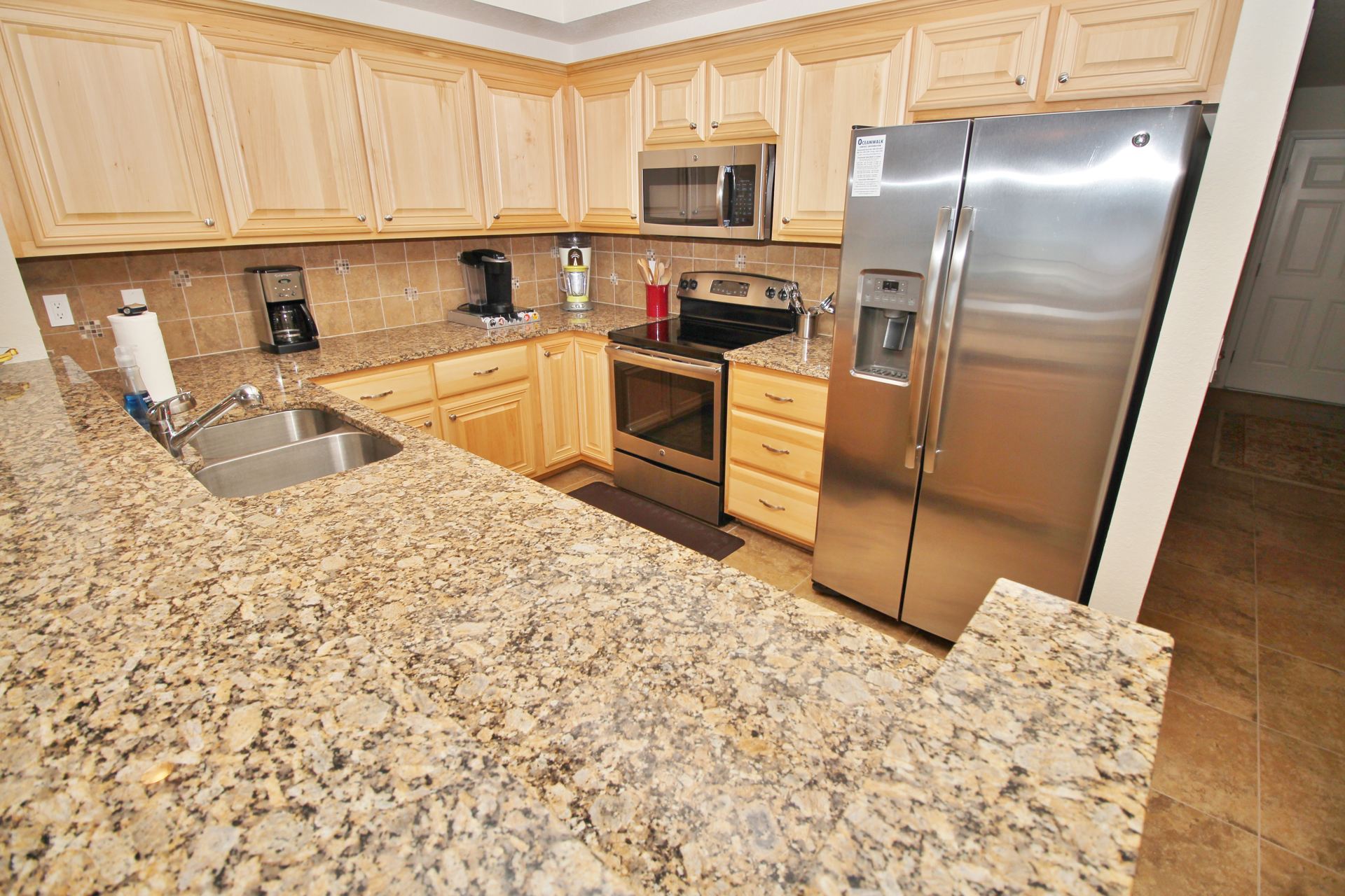 Granite countertops