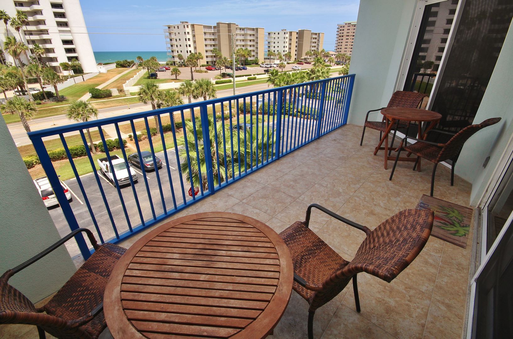 Balcony with Ample Seating to Relax & Unwind