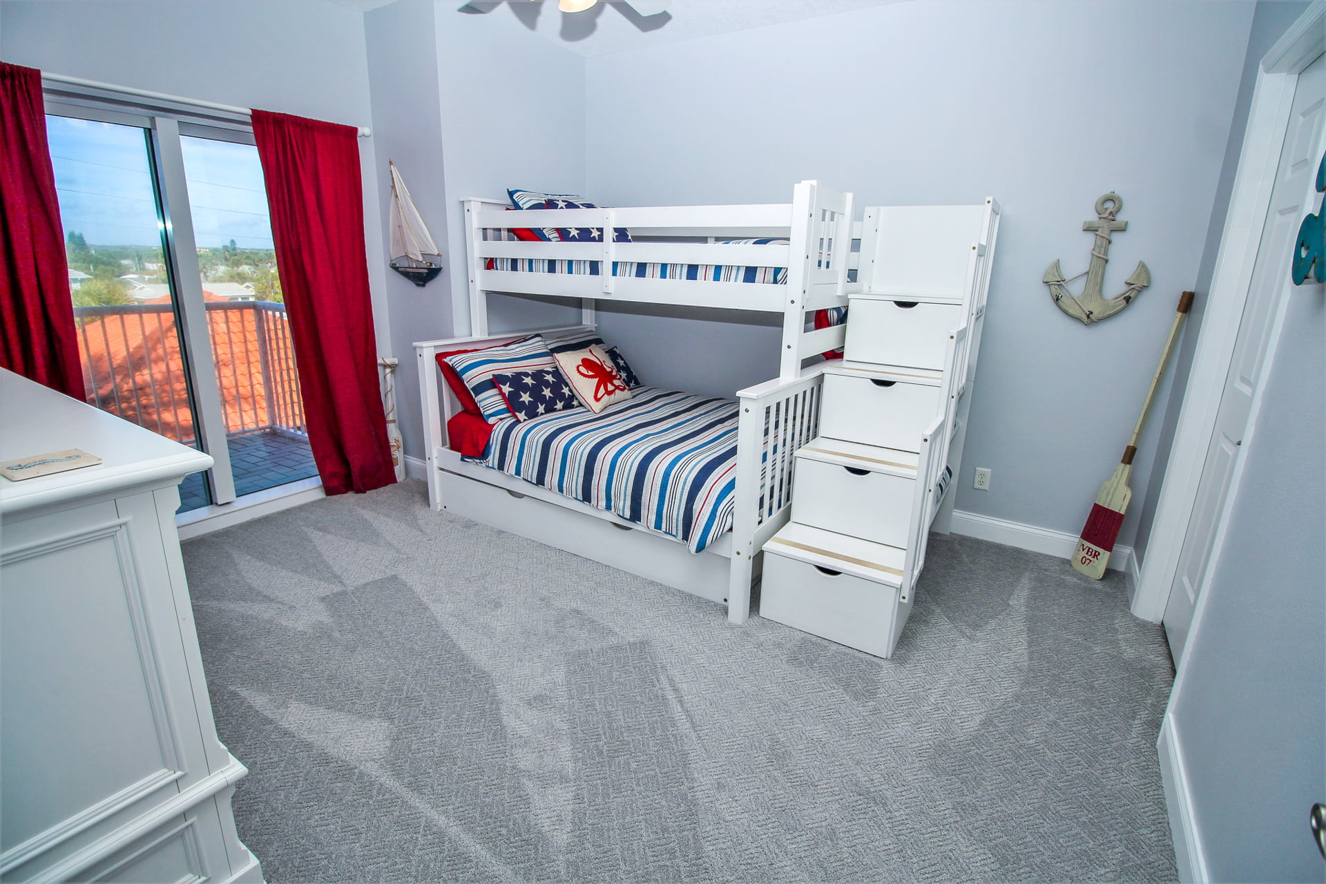 The Third Bedroom with Bunk Beds