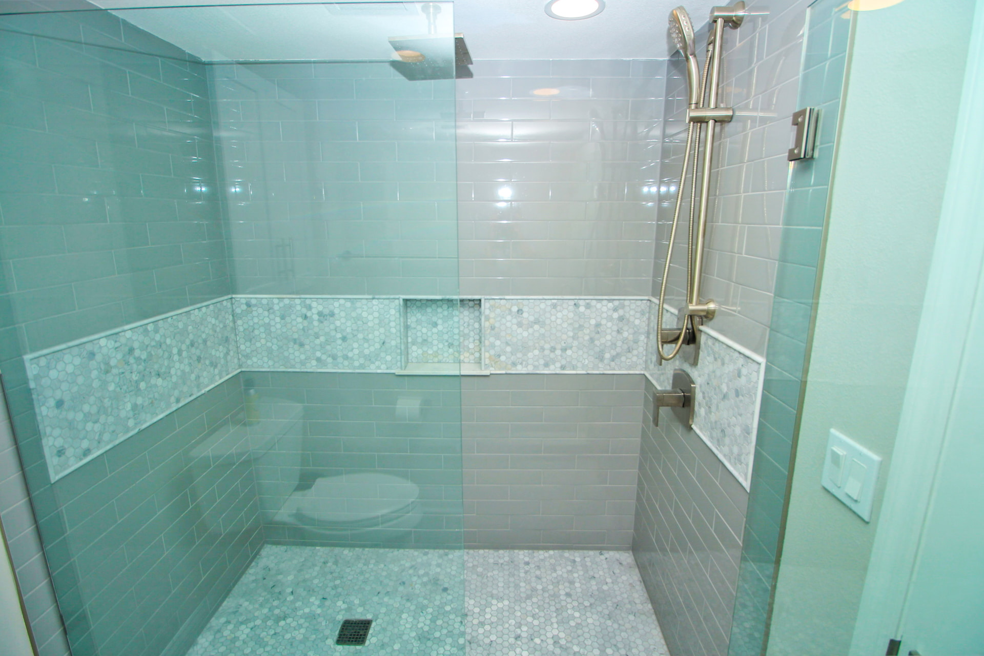 Large Spacious Showers