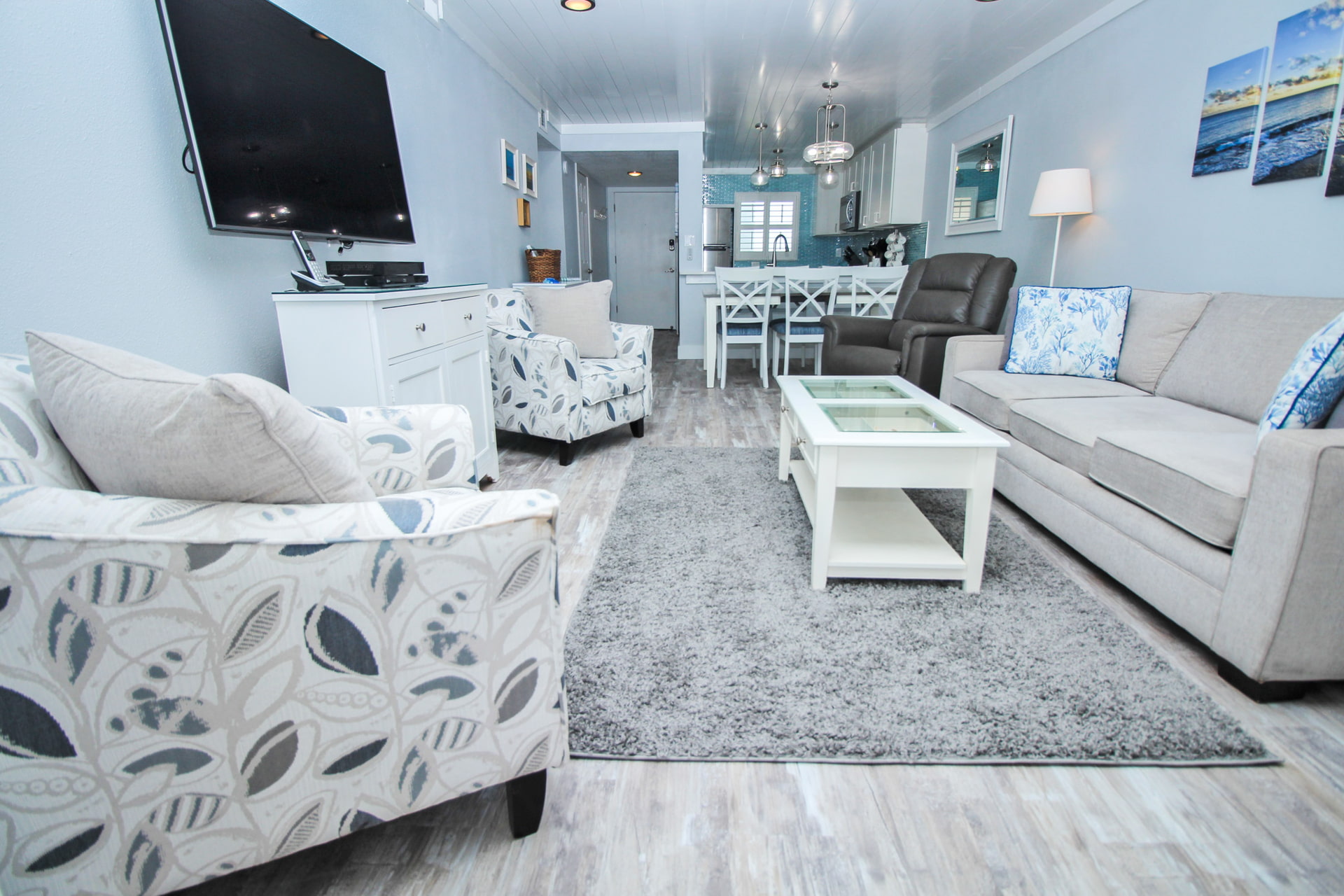 Ample seating