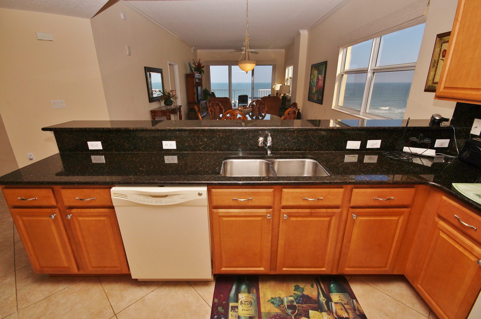 Ocean Views from the Kitchen