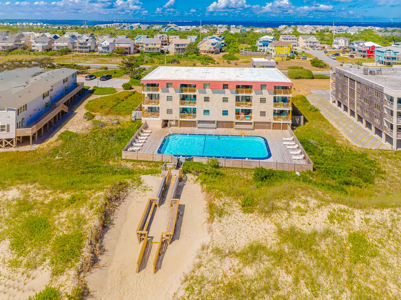 Aerial of Admirals View Condos