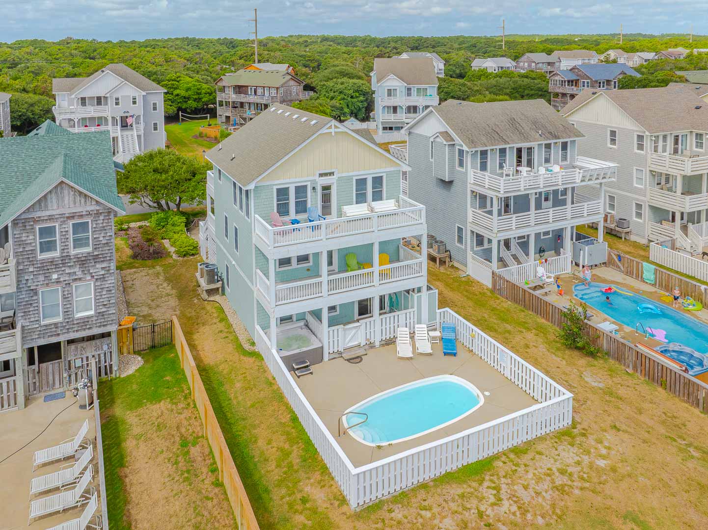 Aerial of 829 | The Todd House