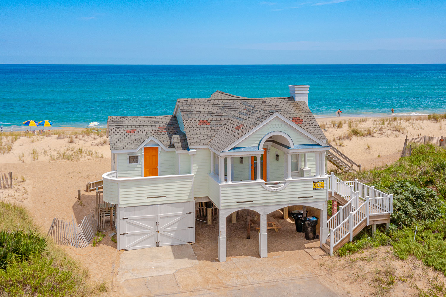 Aerial View Main Entrance