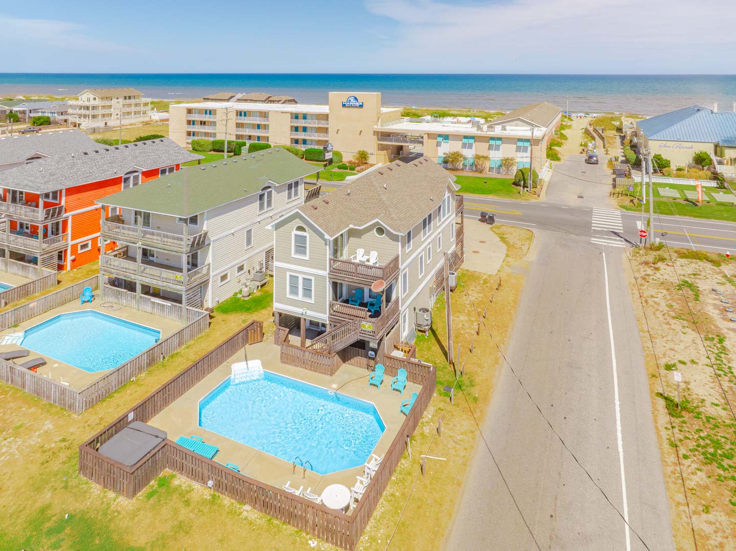 Aerial of 363 | Wish You Were Here & Beach Access