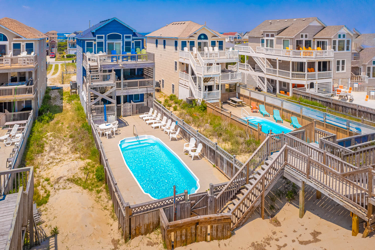 Aerial of 689 | Beach Oasis
