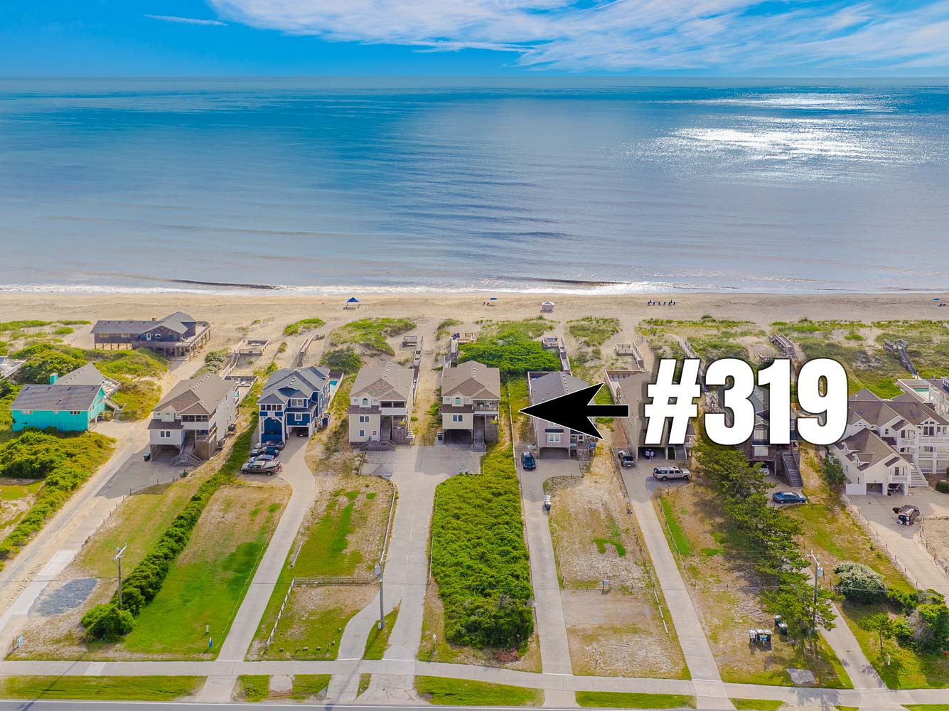 Aerial View of 319 | Sand Dollar