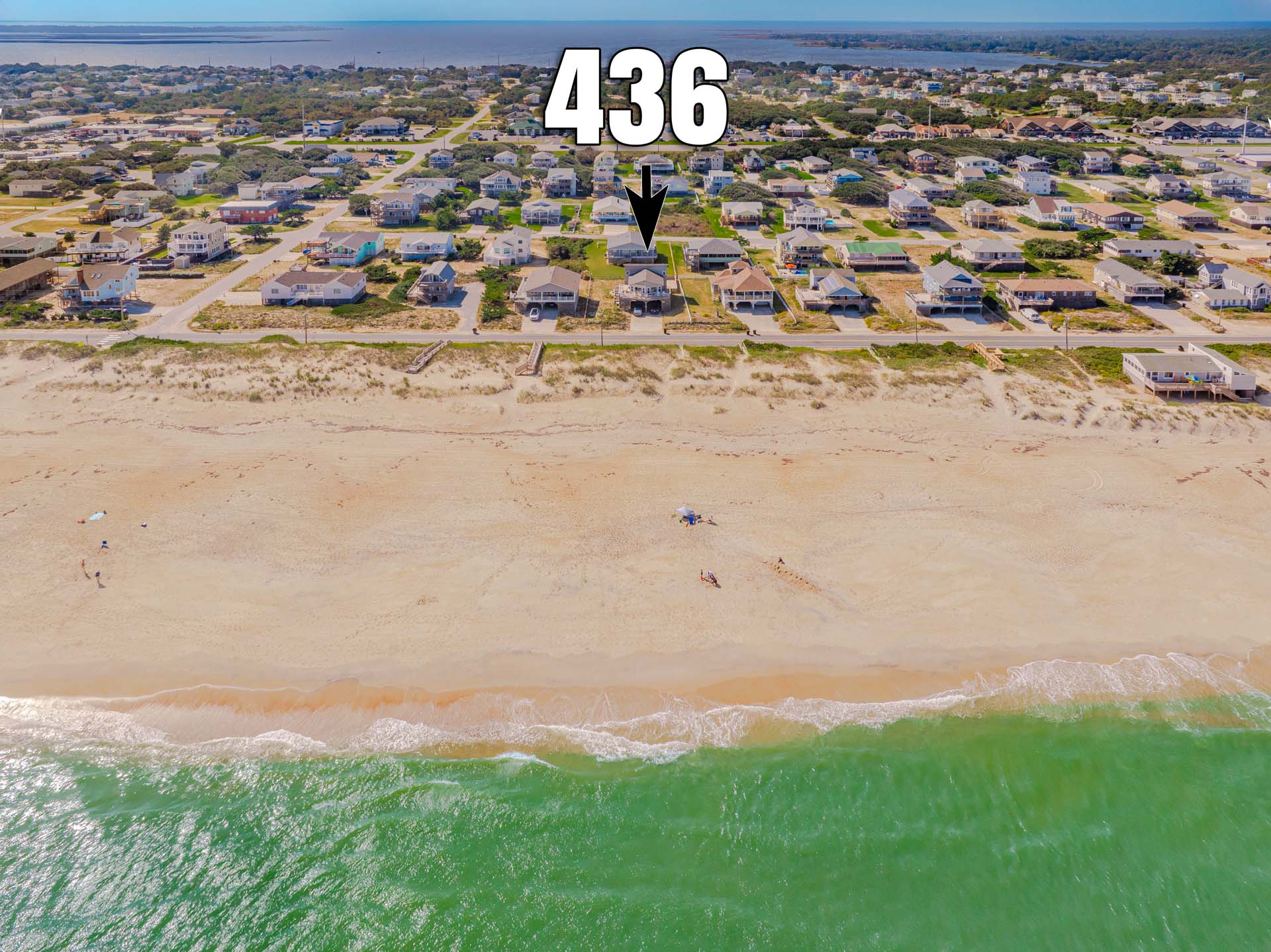 Aerial View of 436 | Salty Sisters