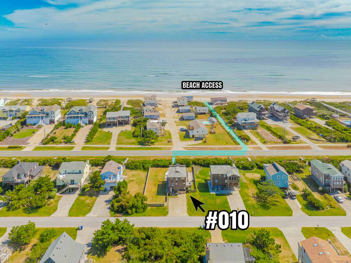 Aerial of 010 | Southbound & Beach Access