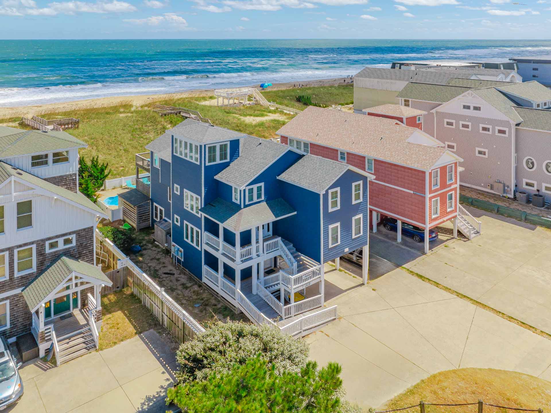 【希少】PINK HOUSE チュニック ノースリーブ 総柄 花柄 ライトブルー 379 | Chart House - Vacation Rental in Kill Devil Hills, NC | Joe