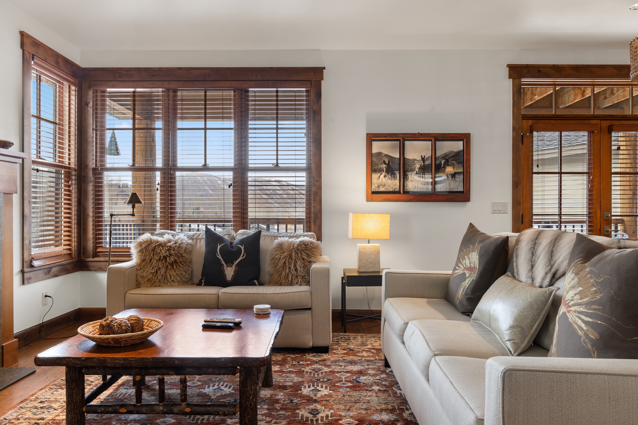 Living Room with Fireplace