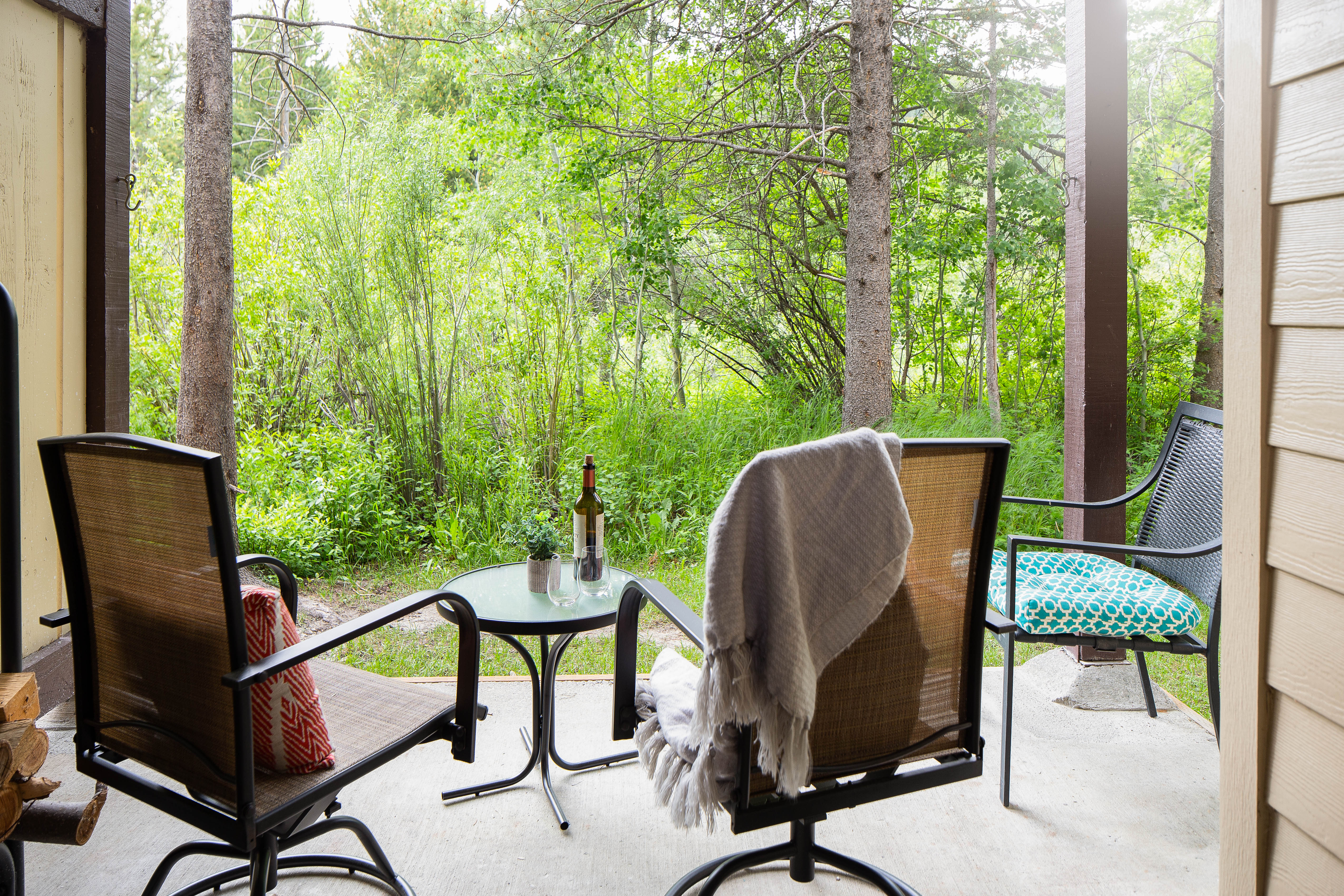 Back patio
