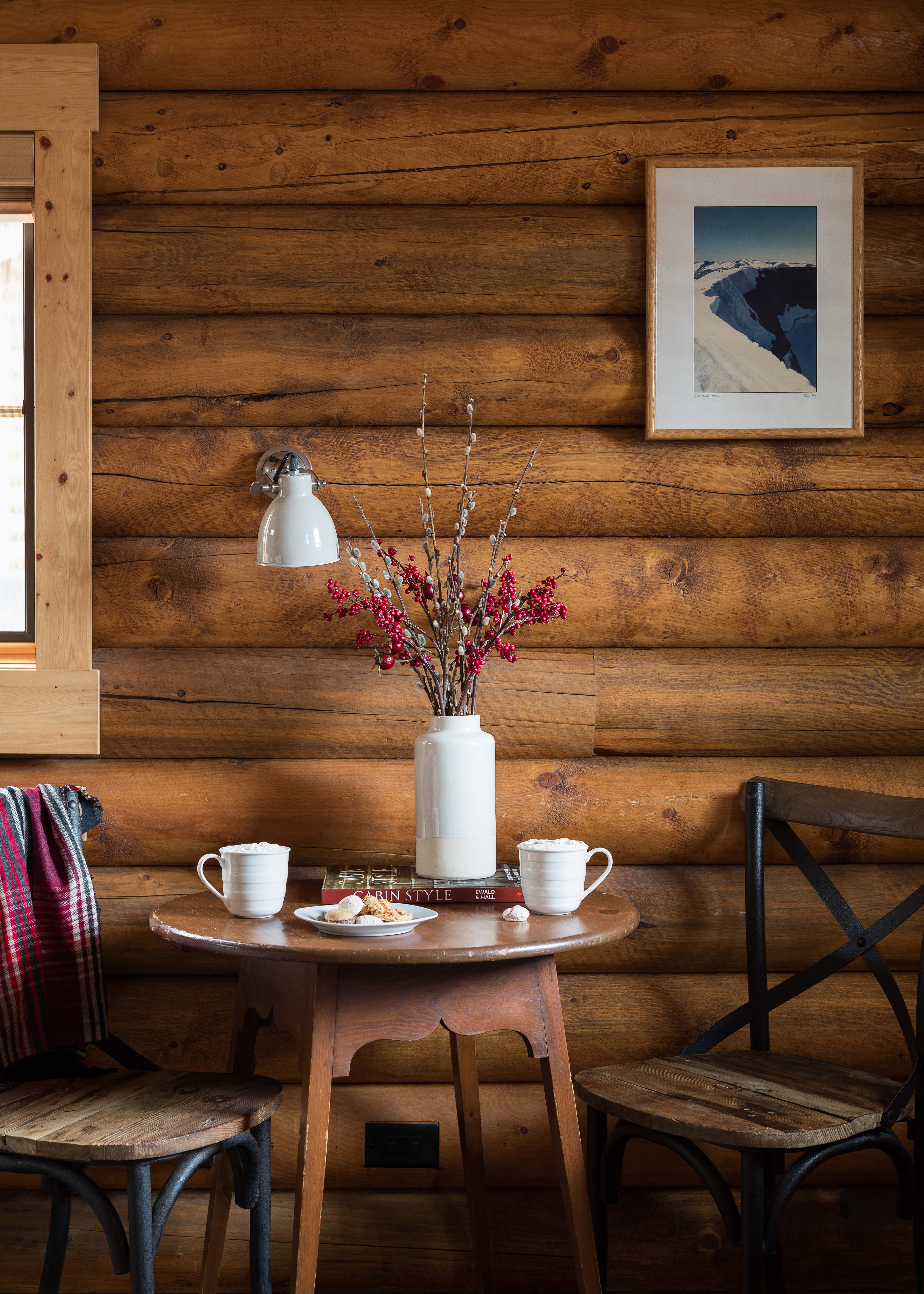 Cozy breakfast table