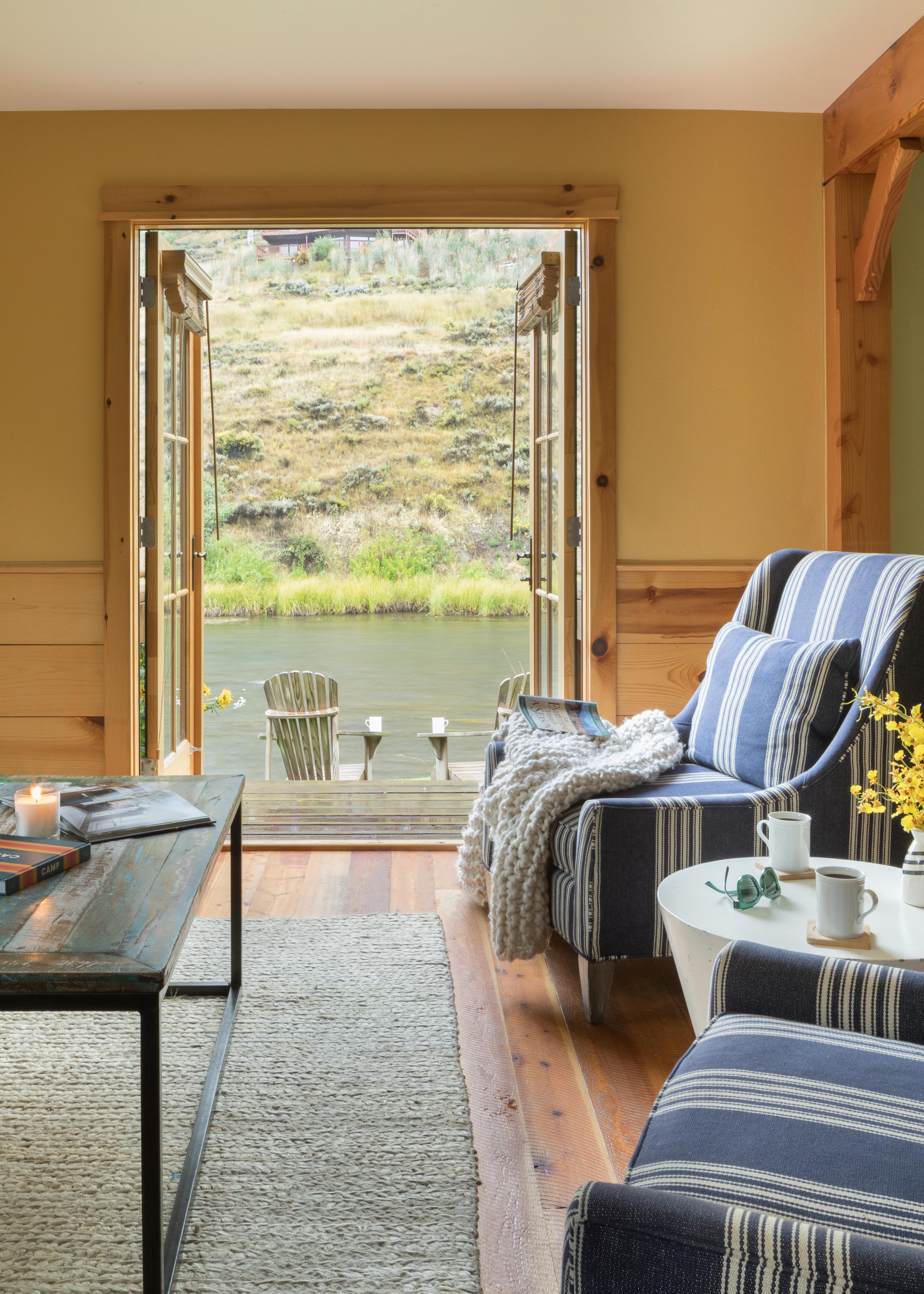 Living room with outdoor access