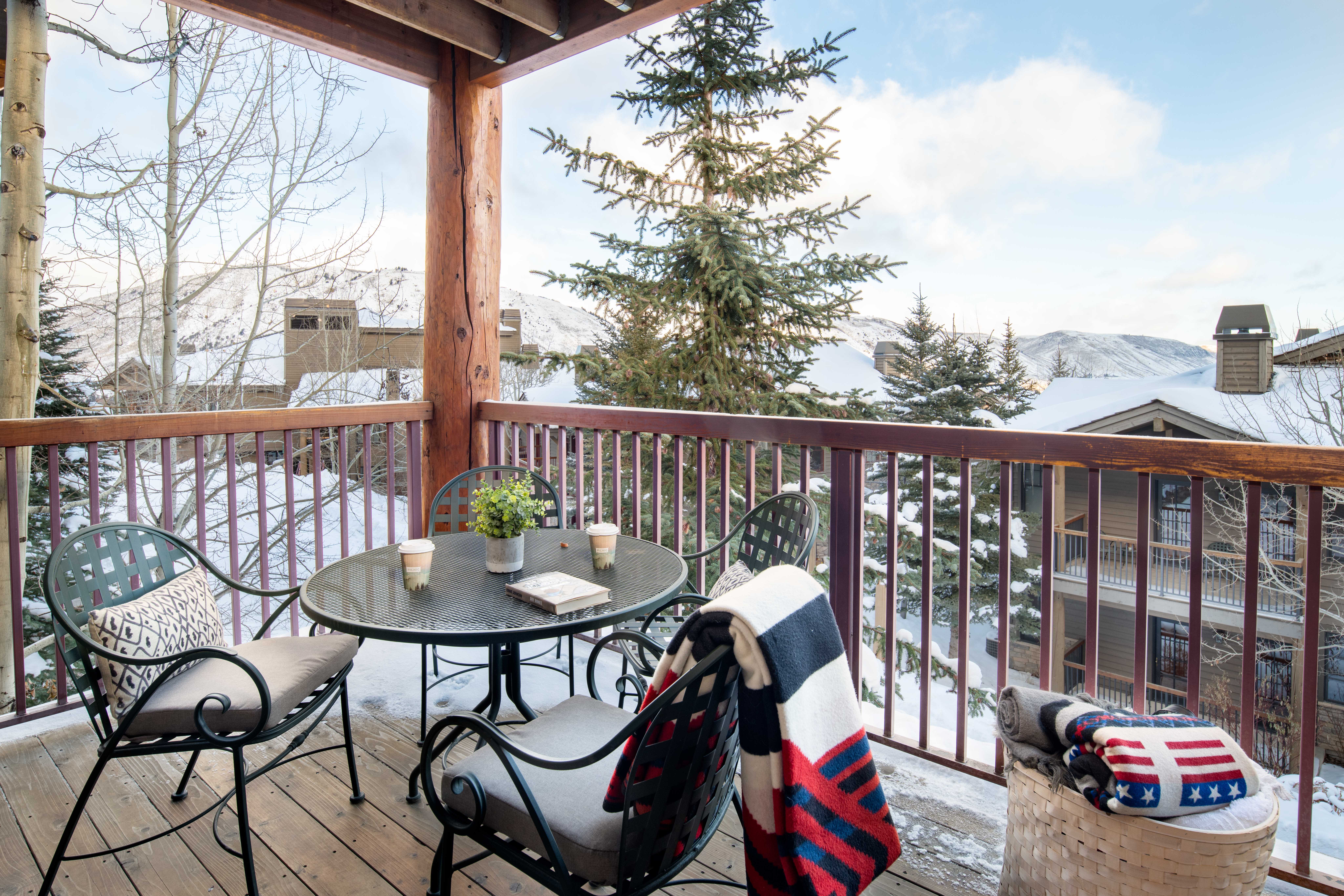 Patio in Winter