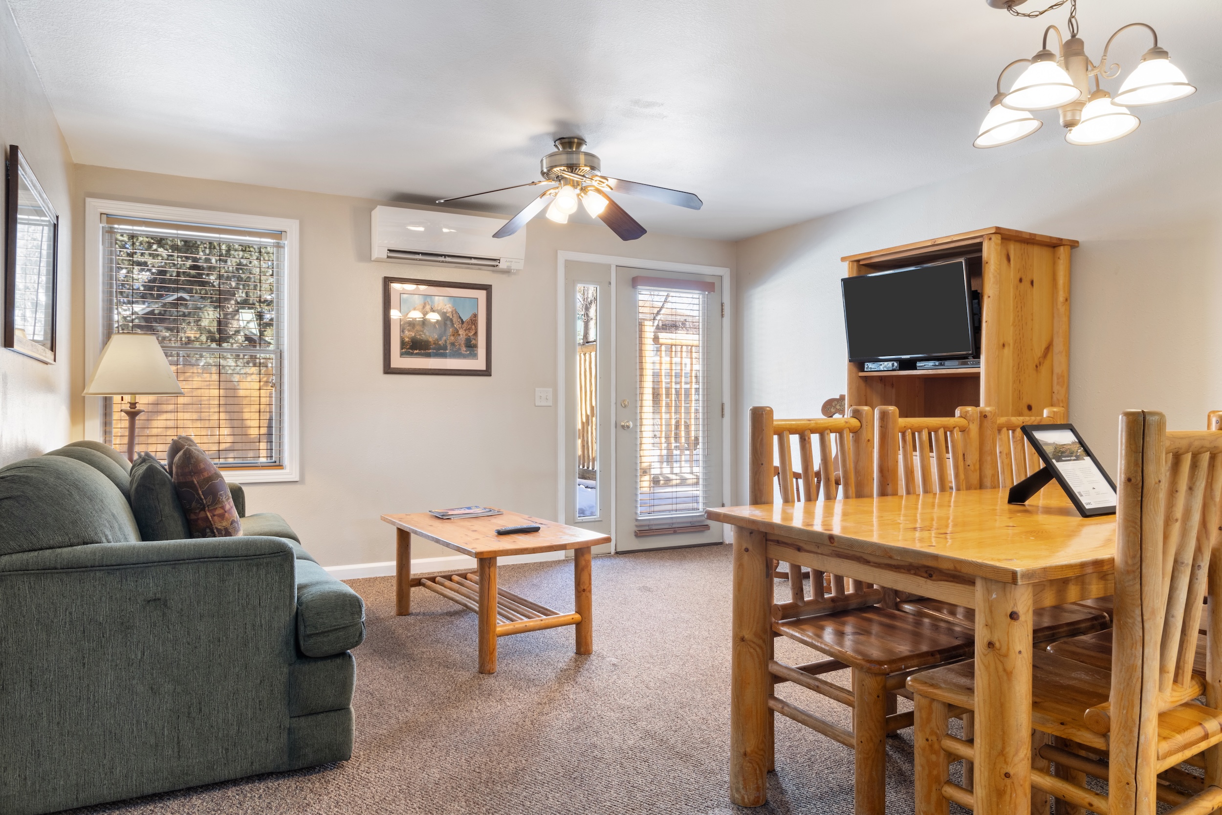 Living Area and Dining Aea