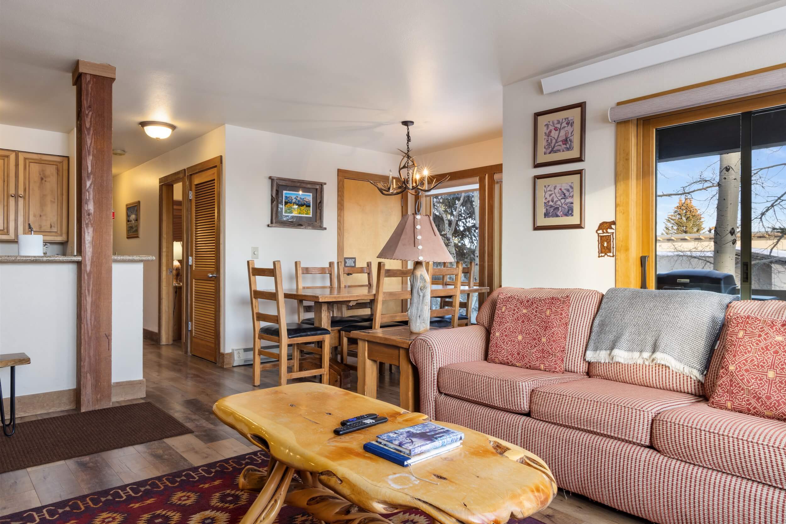 Living Room and Dining Area