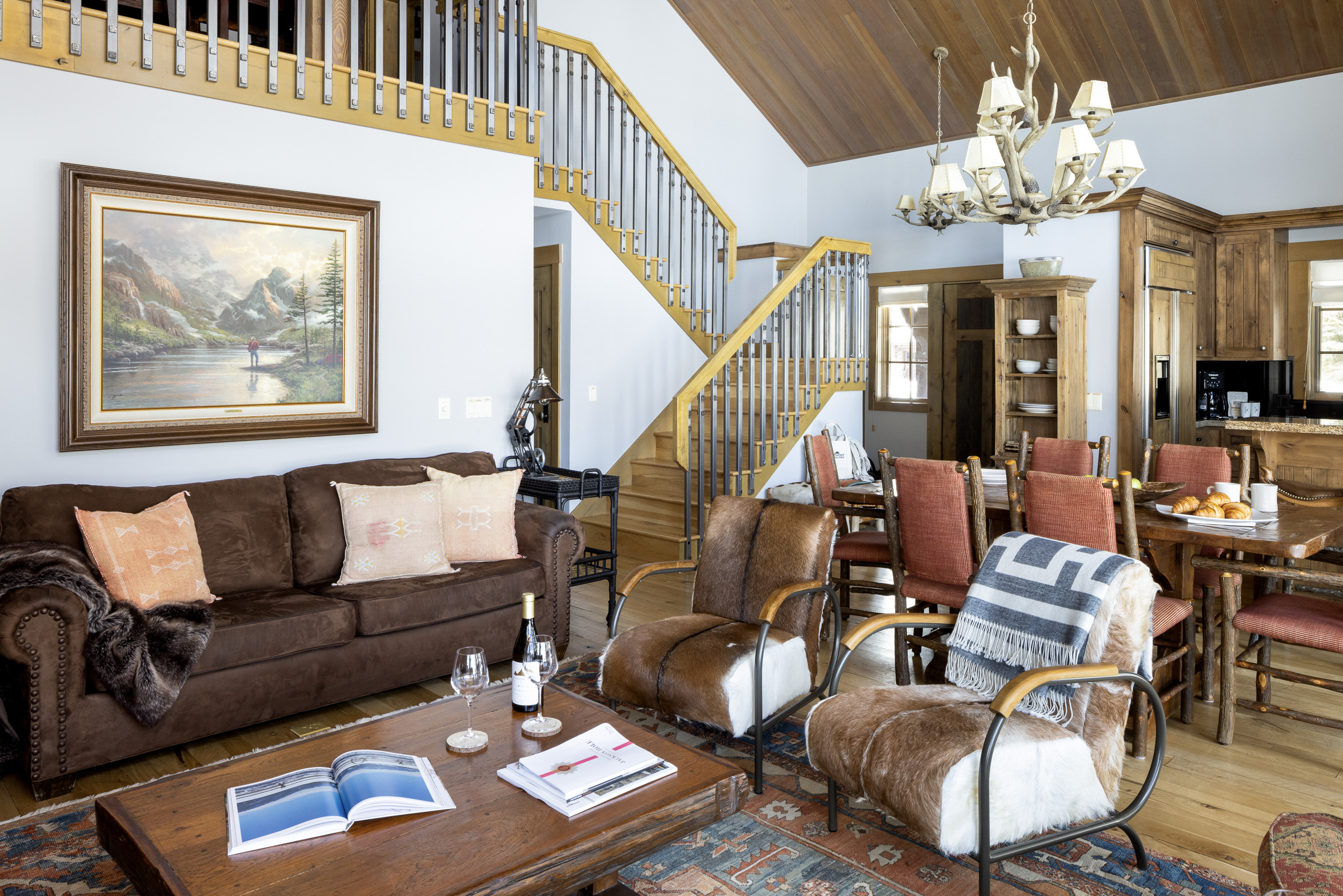 Living Room with Fireplace