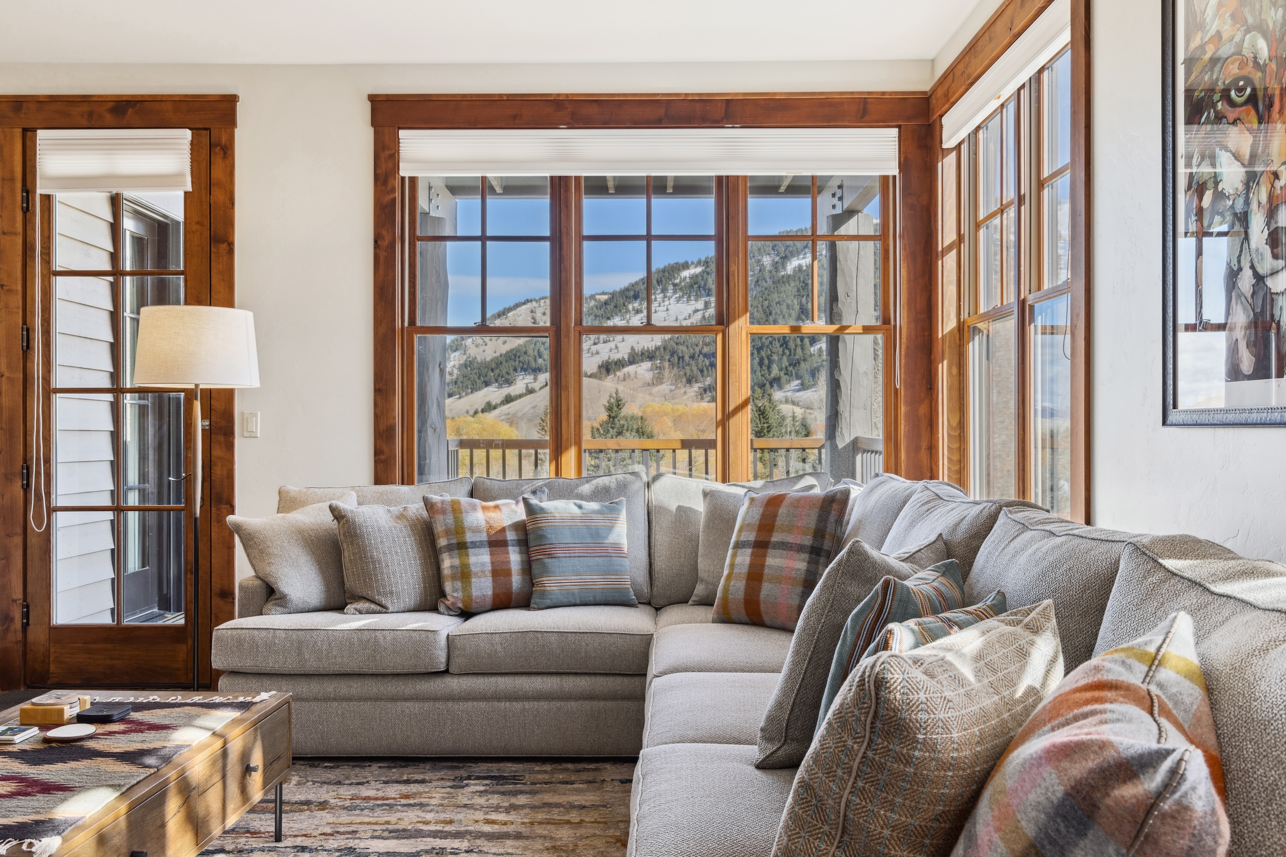Living Room with Fireplace