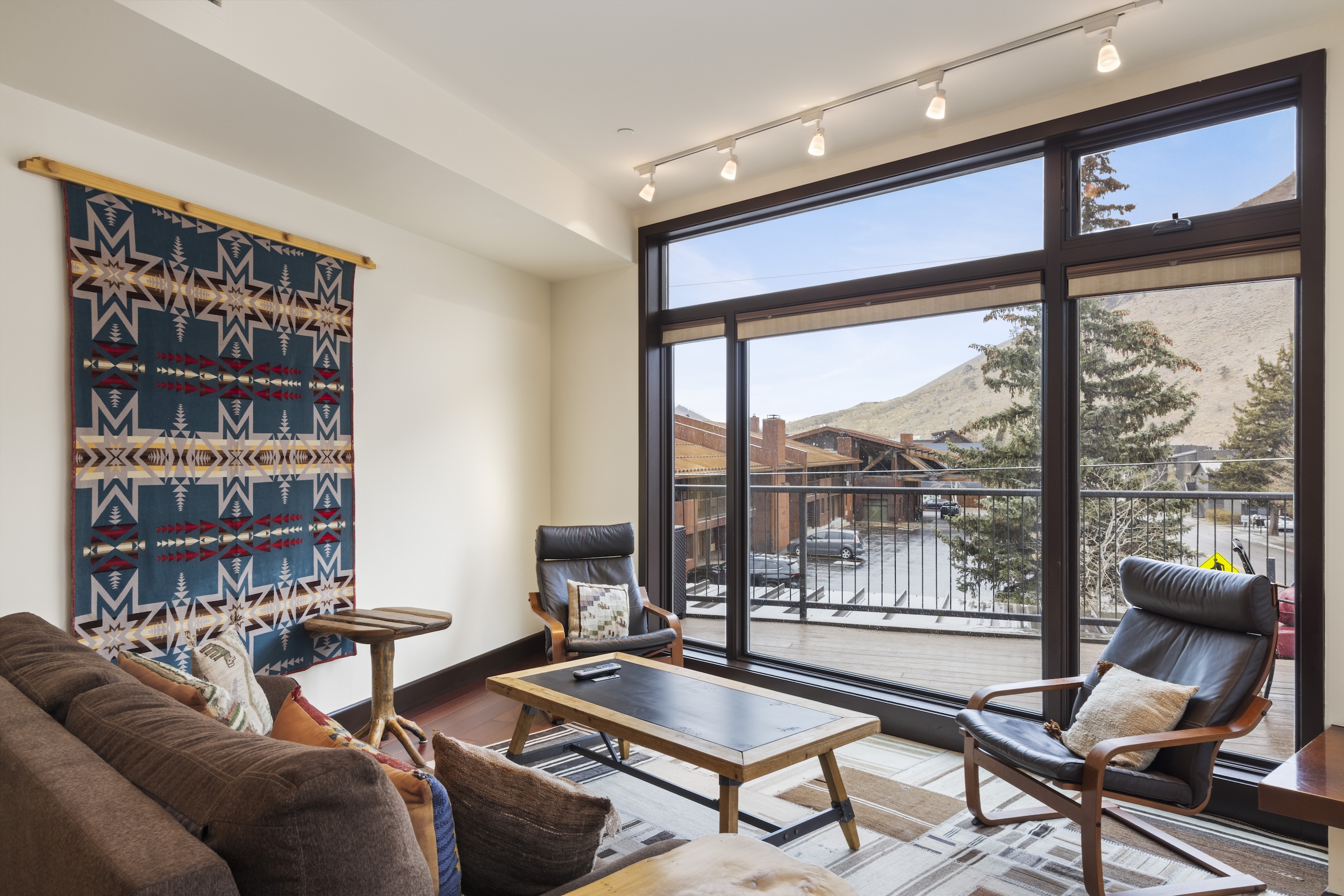 Living Room with Fireplace