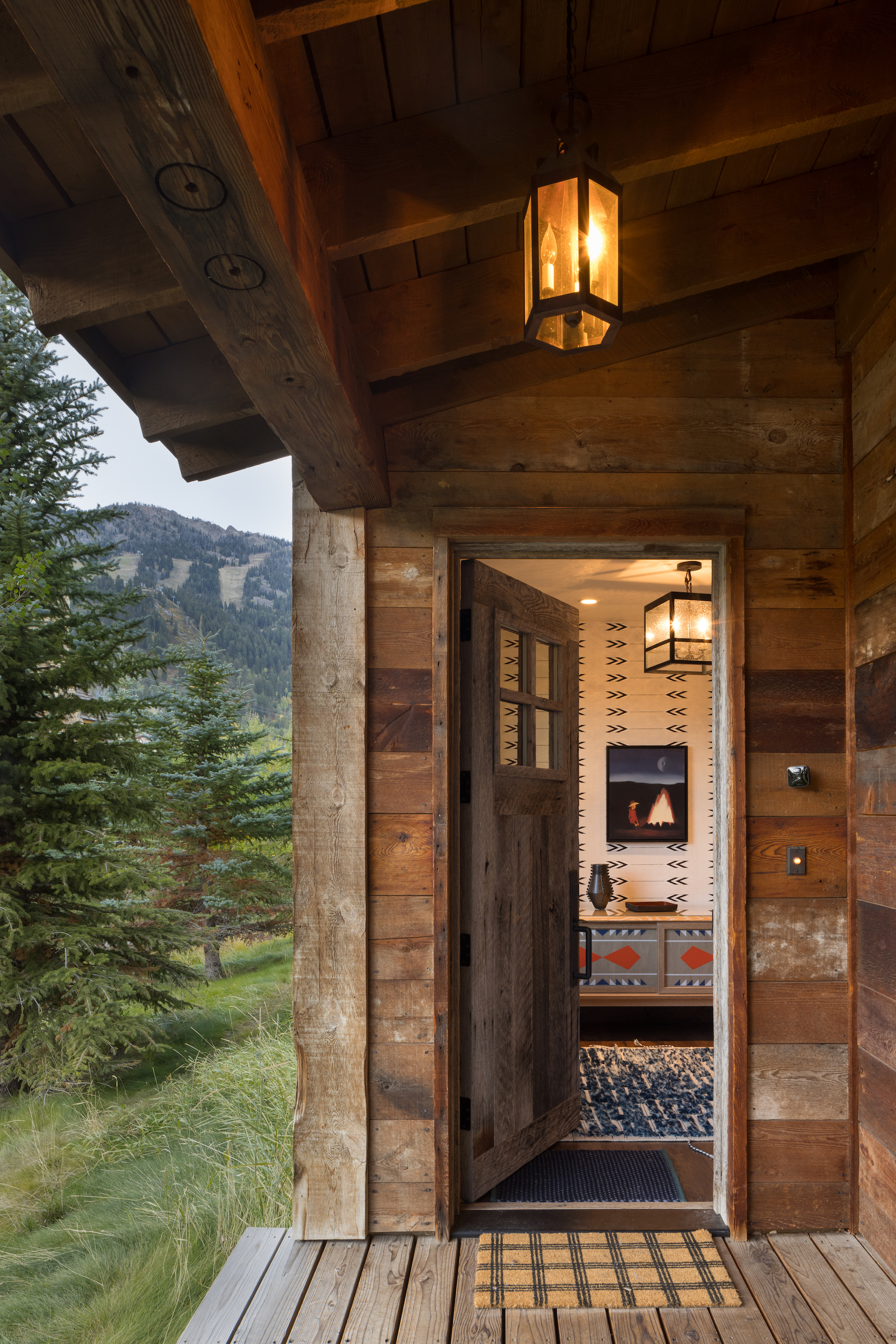 Entrance to home (summer)