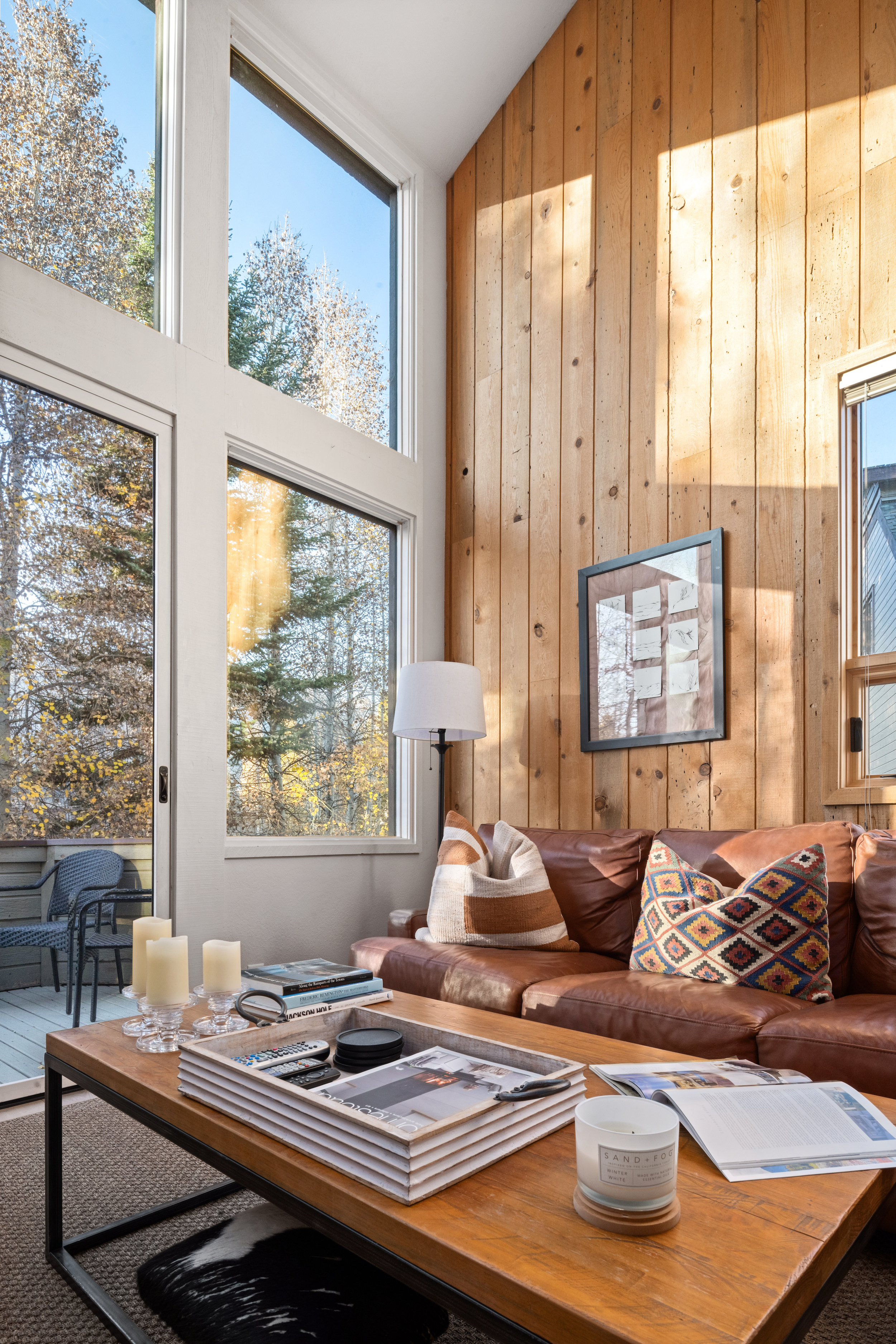 Living Room with Fireplace
