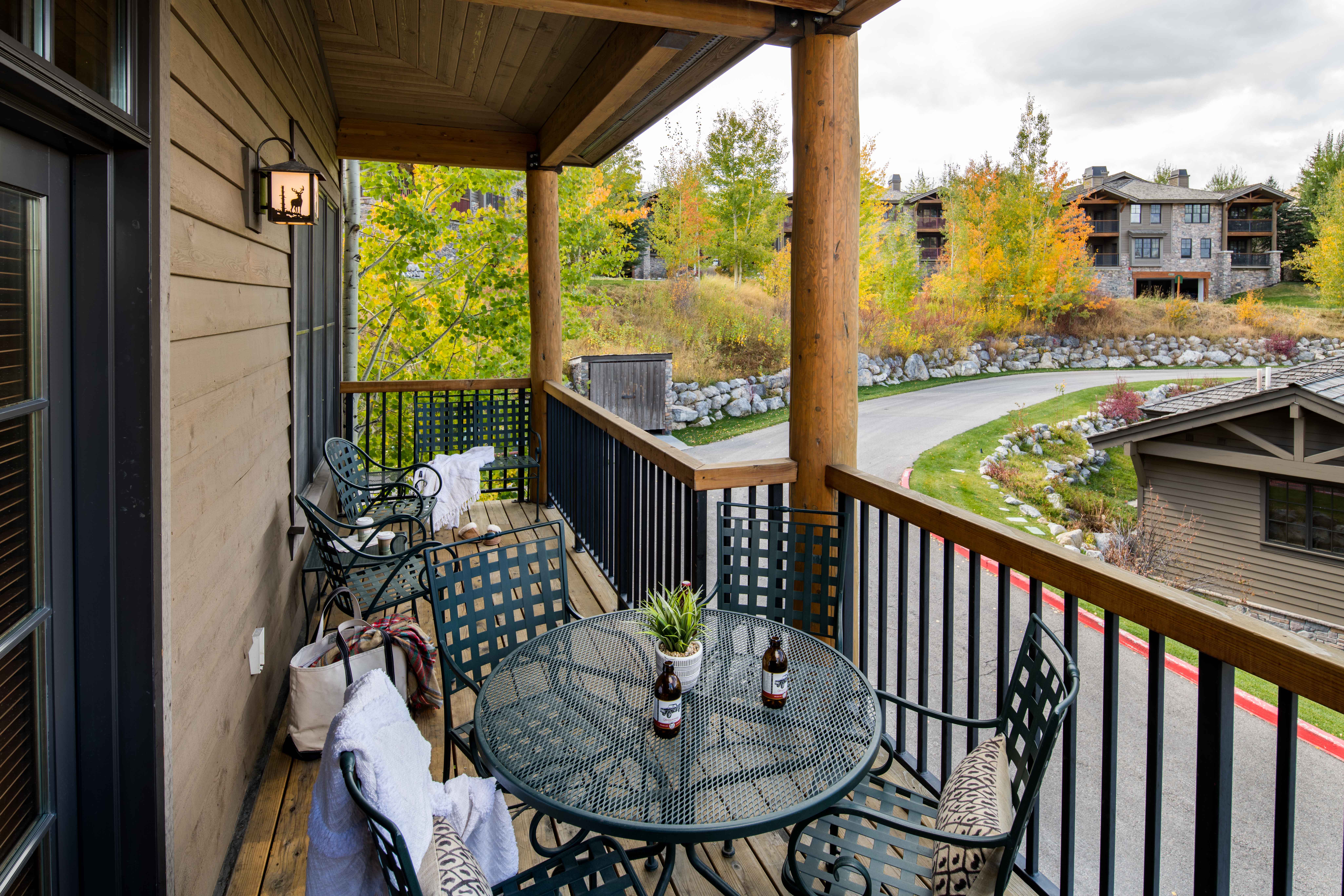 Private balcony