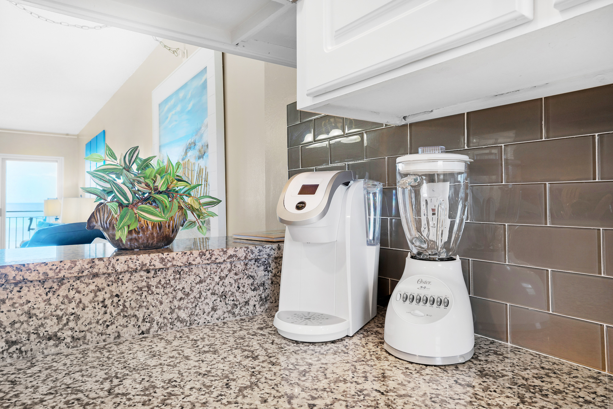 Kitchen has everything your chef needs
