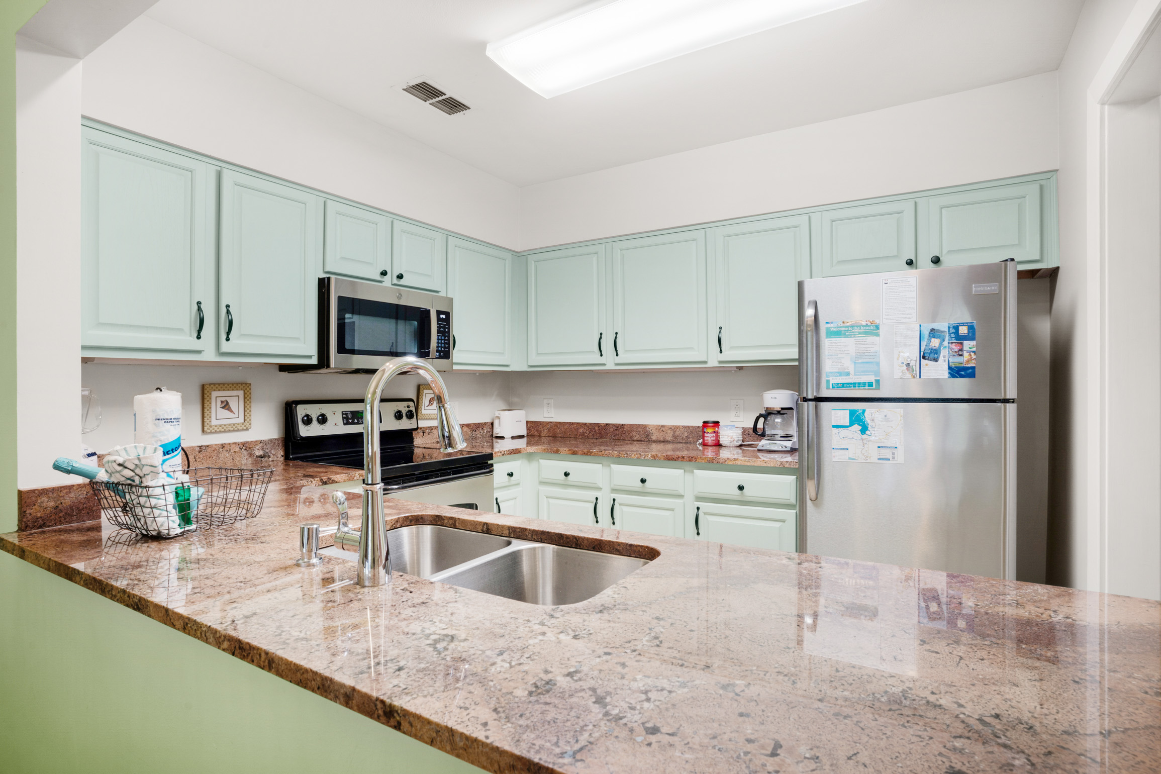 Beautiful granite countertops